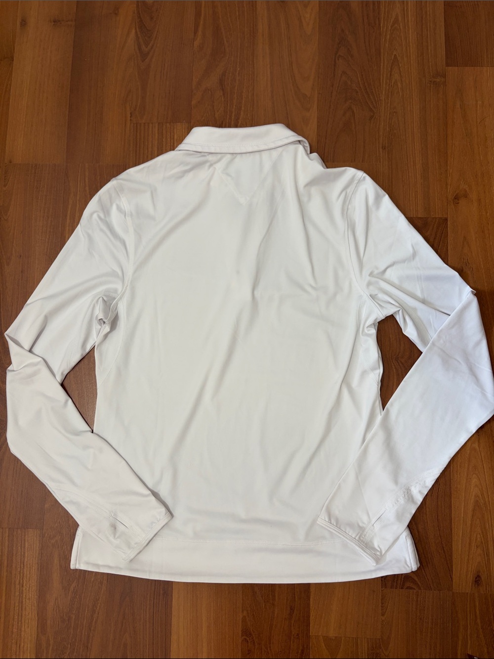 Chase 54 women’s white long sleeve polo quick dry golf tennis - Picture 8 of 11